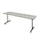 Kobe Rectangle Training Table, 84" W, 29" H, Laminate Top, Maple MKTRCC8424PL - alternate 1